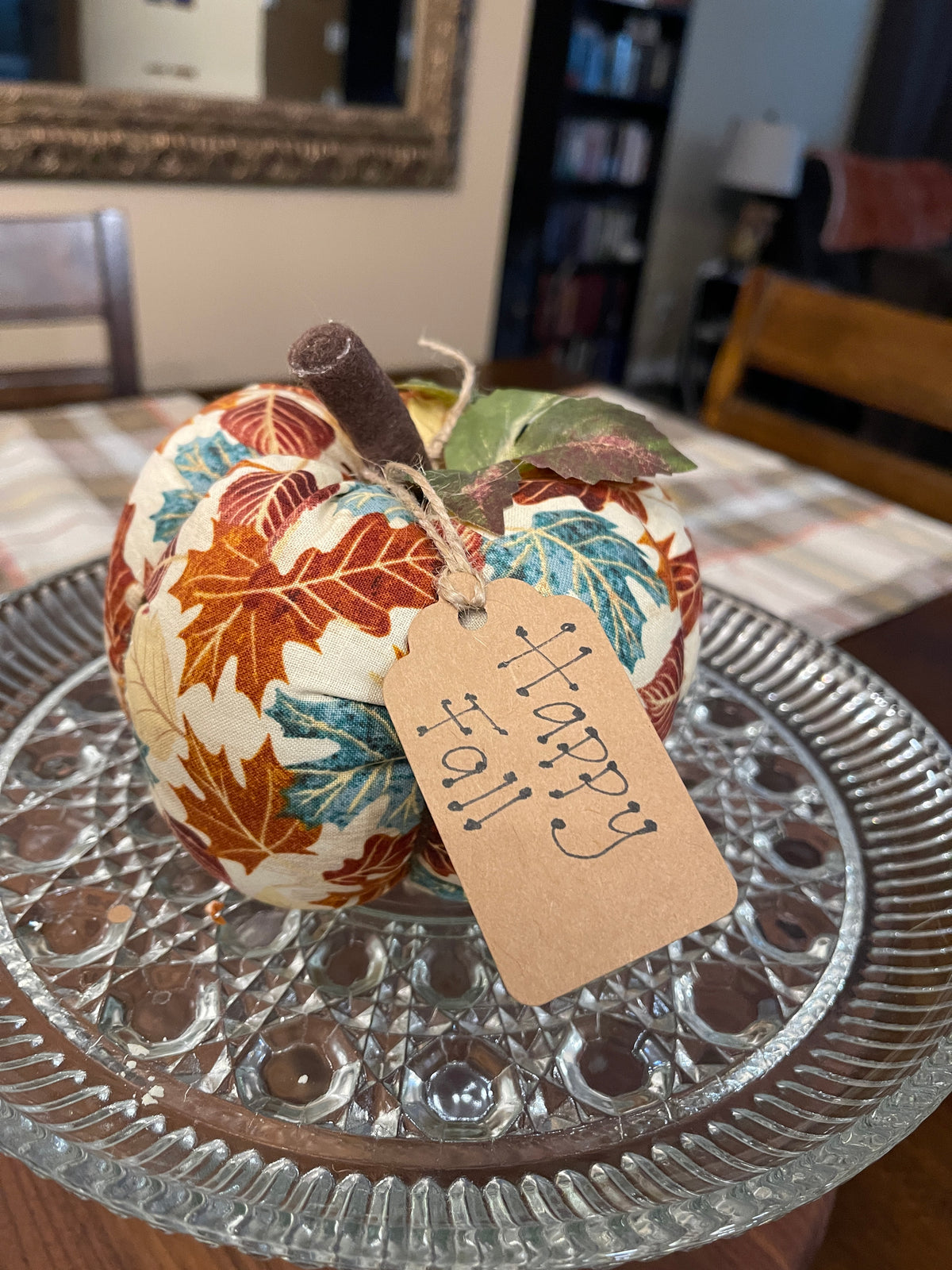 Handmade Fabric Pumpkins | Fall & Halloween Tabletop Decor