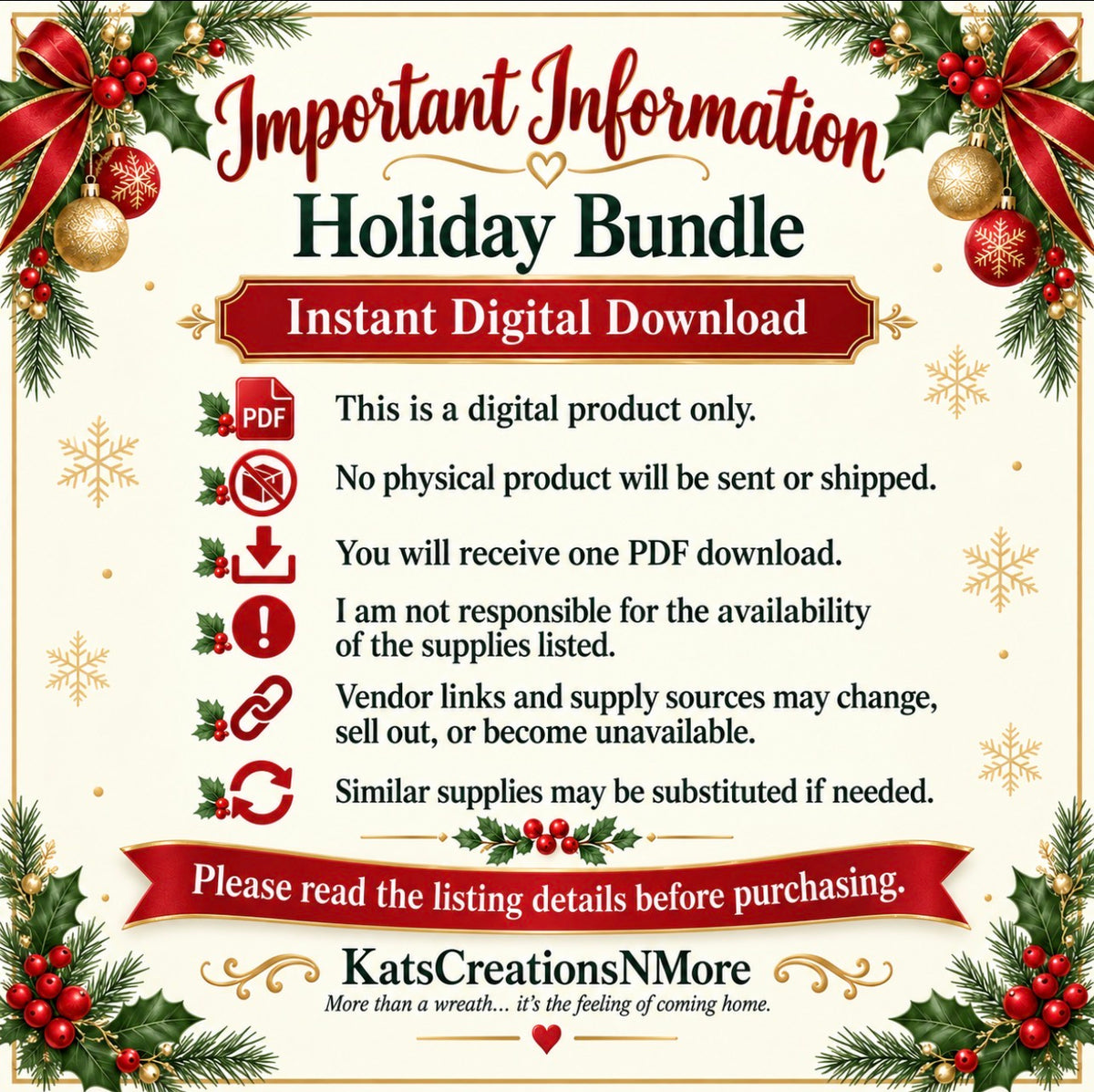 Holiday Bundle | 9 DIY Wreath & Seasonal Decor Tutorials