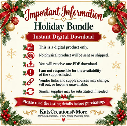 Holiday Bundle | 9 DIY Wreath & Seasonal Decor Tutorials