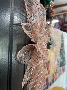 Rose Gold Angel Tree Topper, Christmas Angel Decor, Graveside Memorial, Guardian Prayer Angel Reminders, KatsCreationsNMore