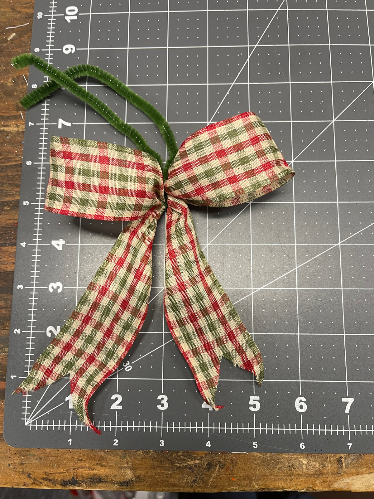 Country Christmas Tree Mini Bow Set, Holiday Winter Package Decor, KatsCreationsnMore