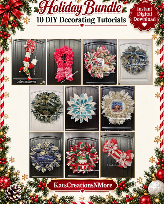 10 Christmas Digital Download Bundle