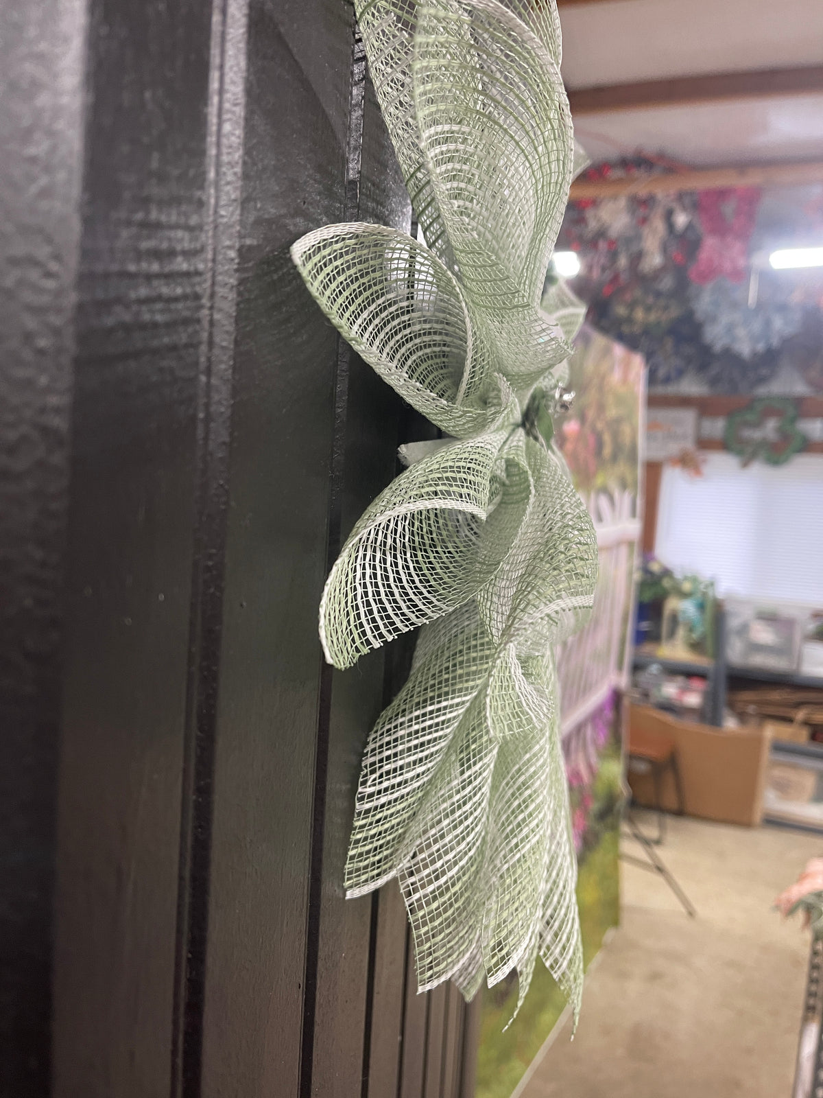 Spring Angel Tree Topper, Limited Edition Sage and Cream Angel Decor, KatsCreationsNMore