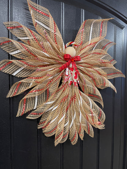 Valentine’s Day Country Angel Tree Topper, Graveside Memorial, KatsCreationsNMore