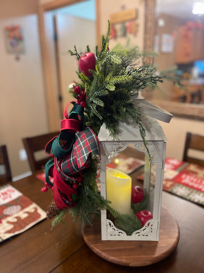 Christmas at the Orchard | Handmade Evergreen Holiday Swag