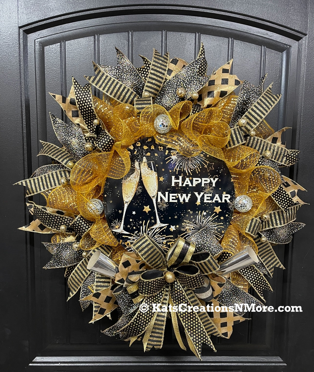 Happy New Years Wreath,