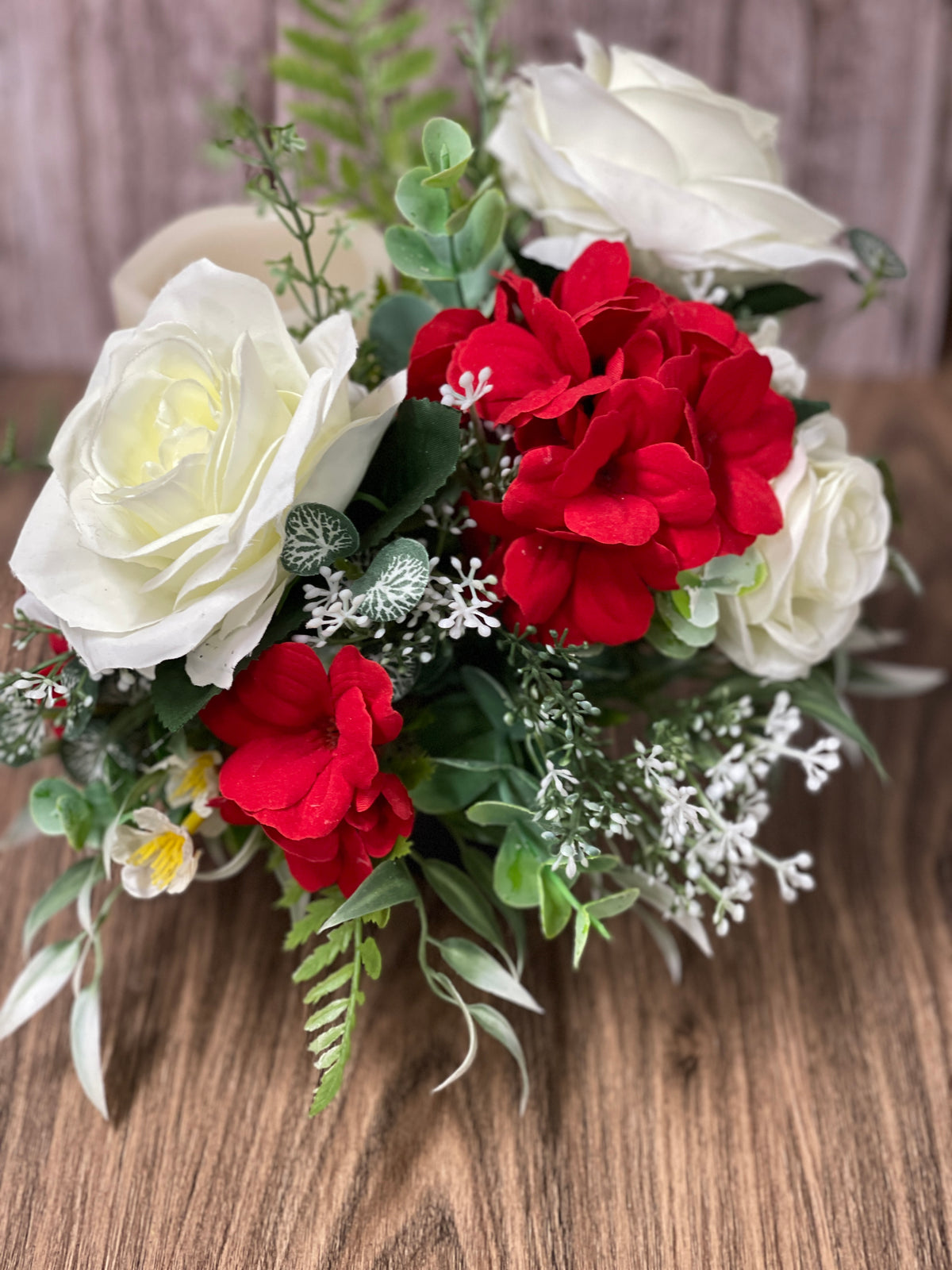 Rose and Geranium Bottle Bouquet, Hostess Gift, Floral Bottle Arrangement, Elegant Candle Holder, KatsCreationsNMore
