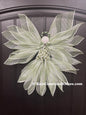 Spring Angel Tree Topper, Limited Edition Sage and Cream Angel Decor, KatsCreationsNMore