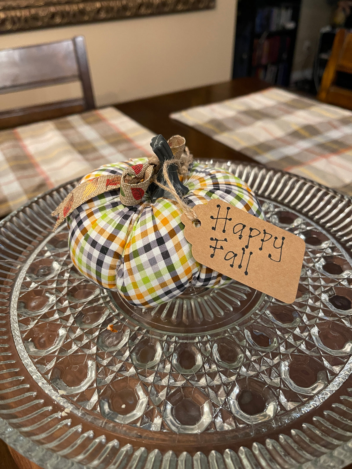 Handmade Fabric Pumpkins | Fall & Halloween Tabletop Decor