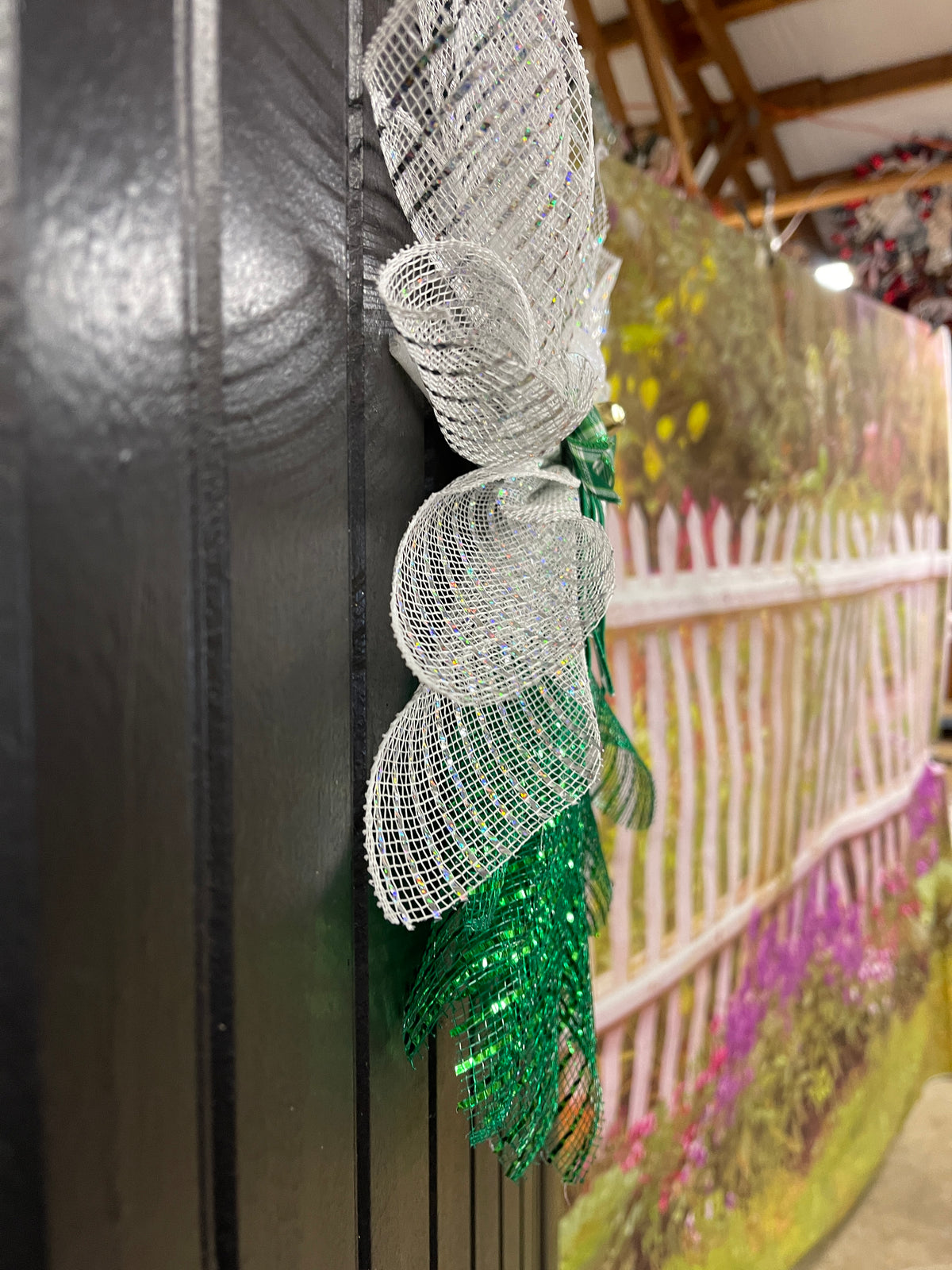 St. Patrick’s Day Angel Tree Topper, Irish Guardian Angel Wall Hanging, Holiday Graveside Memorial, KatsCreationsNMore