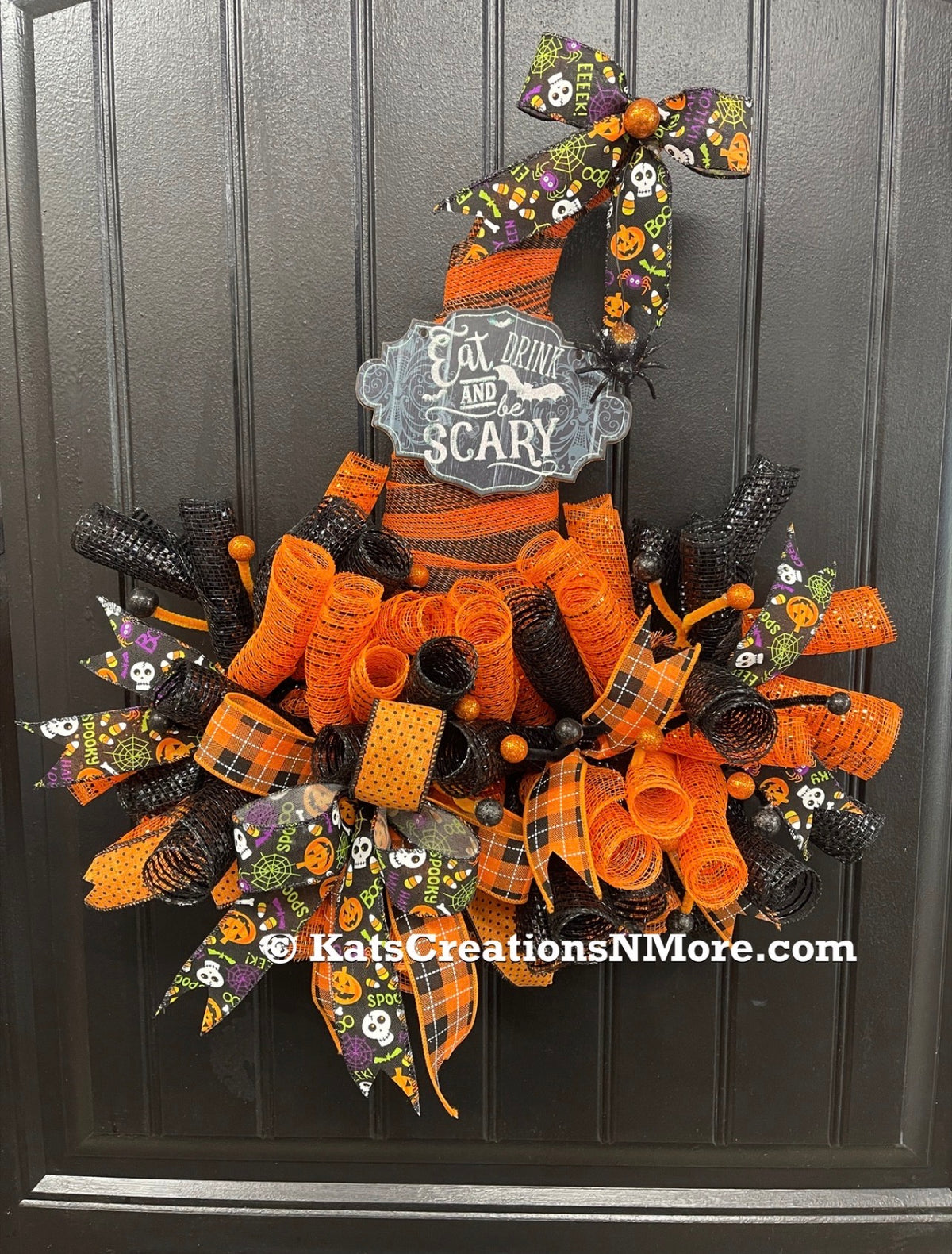 Halloween Wreath Tutorial Bundle, 8 Video Tutorials, DIY Halloween Wreaths, Witch Hat, Bat, Ghost, Candy Corn, Digital Craft Tutorials