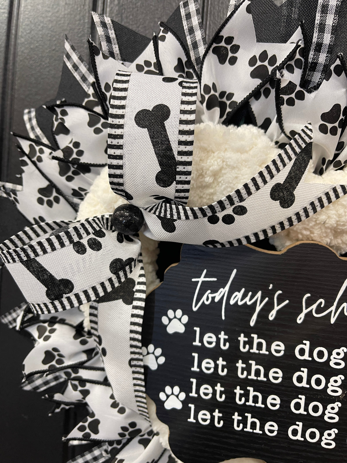 Dog Lover Heart Shaped Wreath, Gift for Veterinarian, Pet Groomers, Pet Rescues, KatsCreationsNMore