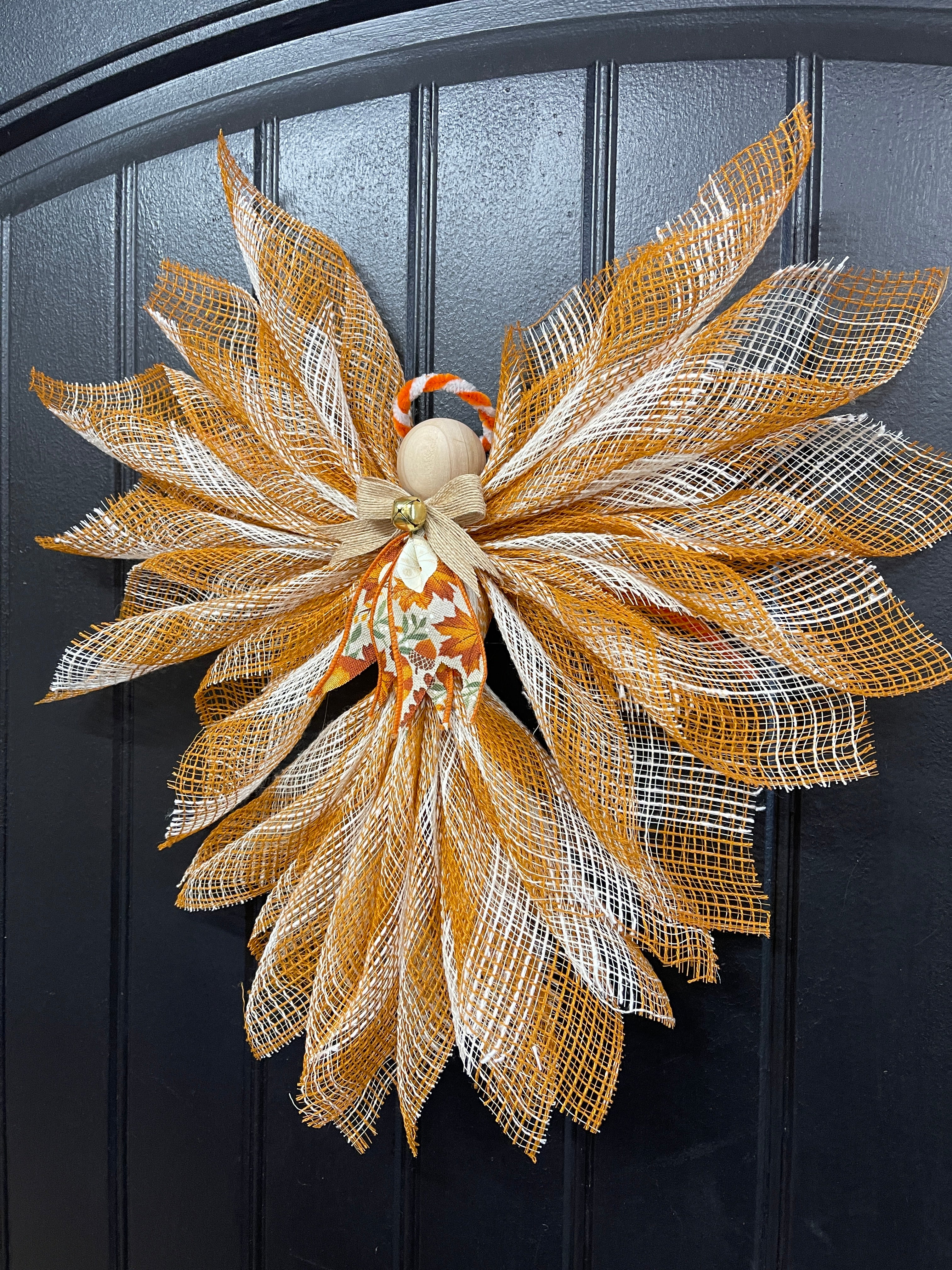 2024 Limited Edition Fall Country Angel, Autumn Farmhouse Angel Tree Topper, KatsCreationsNMore