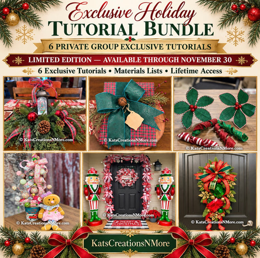 The Private Holiday Christmas Tutorial Collection — Limited Edition Release