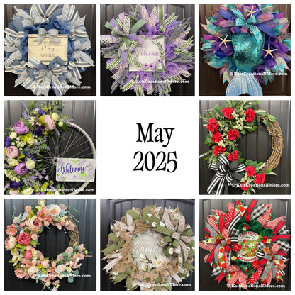 May 2025 Wreath Making Tutorial Bundle