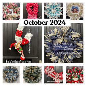 October 2024 Wreath Making Tutorial Bundle