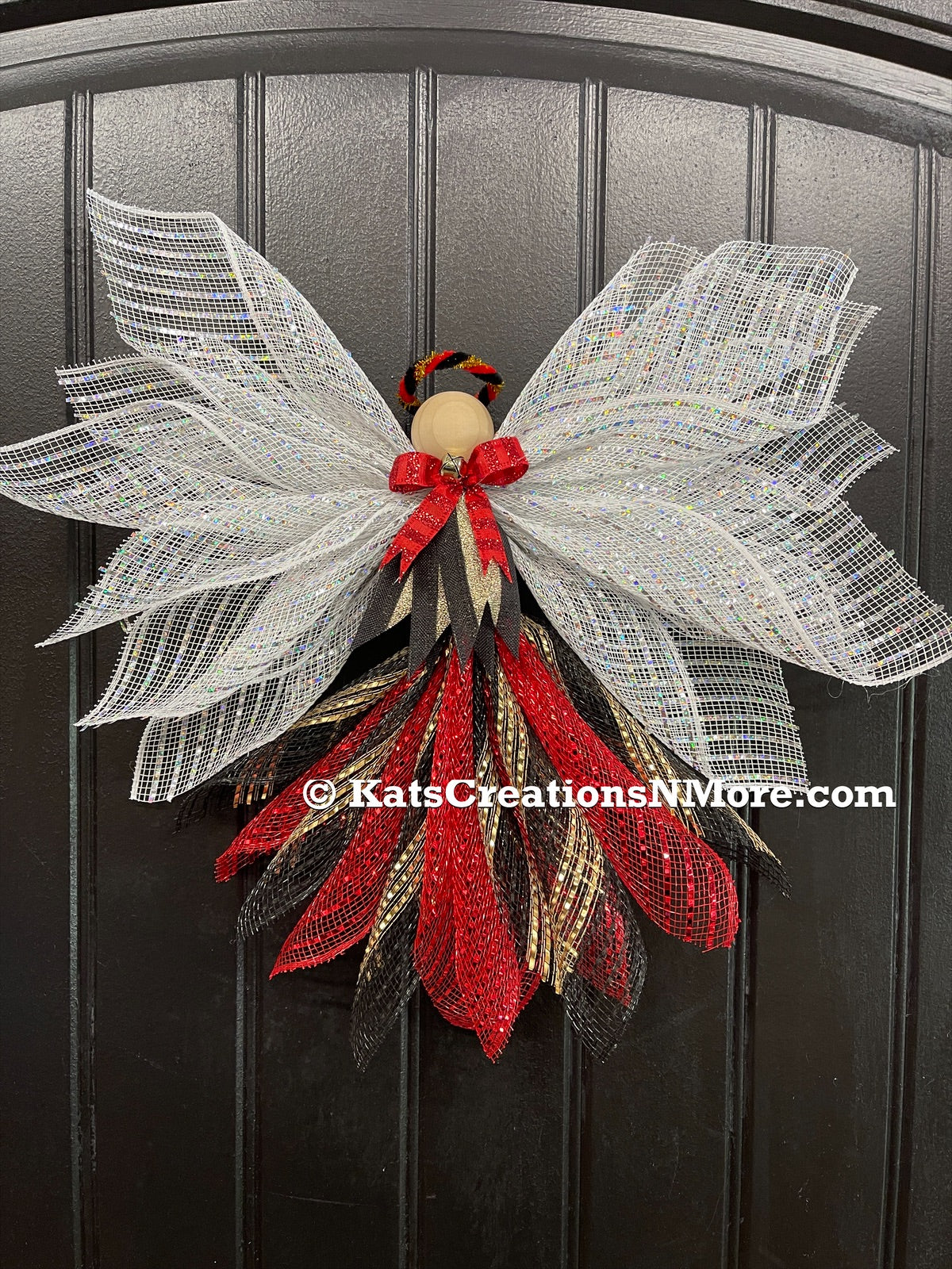 Marine Military Angel Tree Topper, Graveside Memorial, KatsCreationsNMore