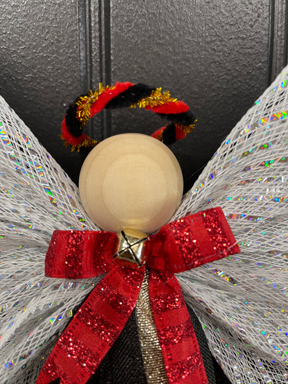 Marine Military Angel Tree Topper, Graveside Memorial, KatsCreationsNMore