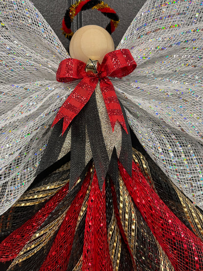 Marine Military Angel Tree Topper, Graveside Memorial, KatsCreationsNMore
