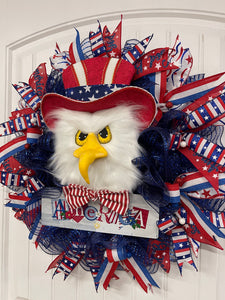 Liberty Eagle Patriotic Wreath