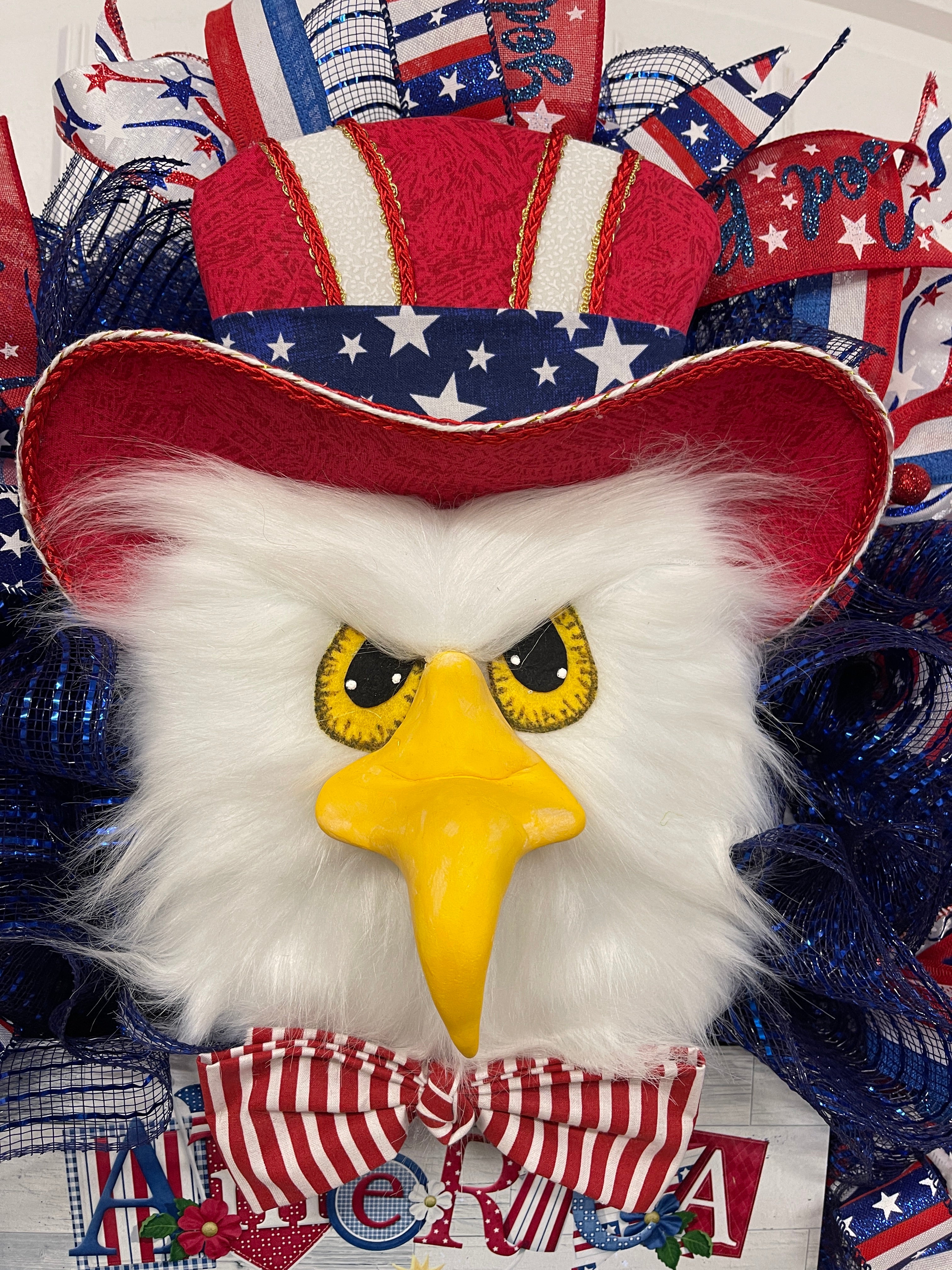Liberty Eagle Patriotic Wreath