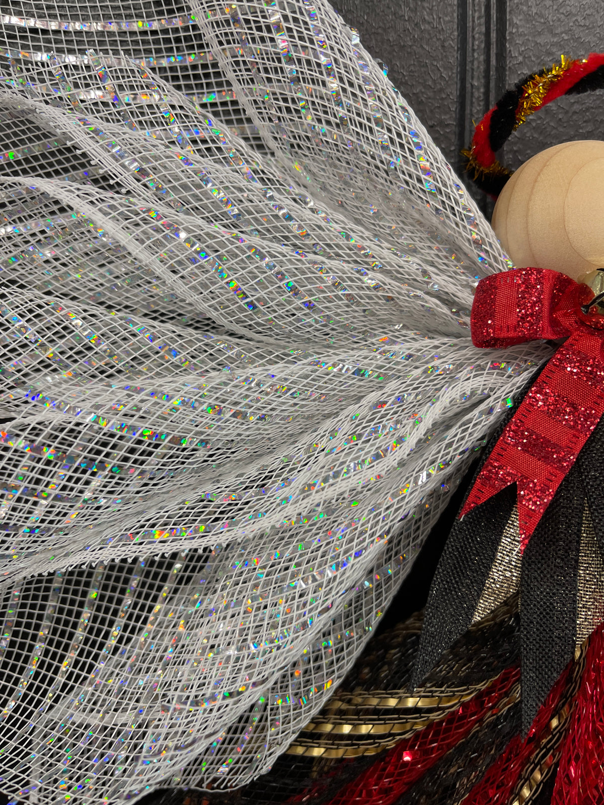 Marine Military Angel Tree Topper, Graveside Memorial, KatsCreationsNMore