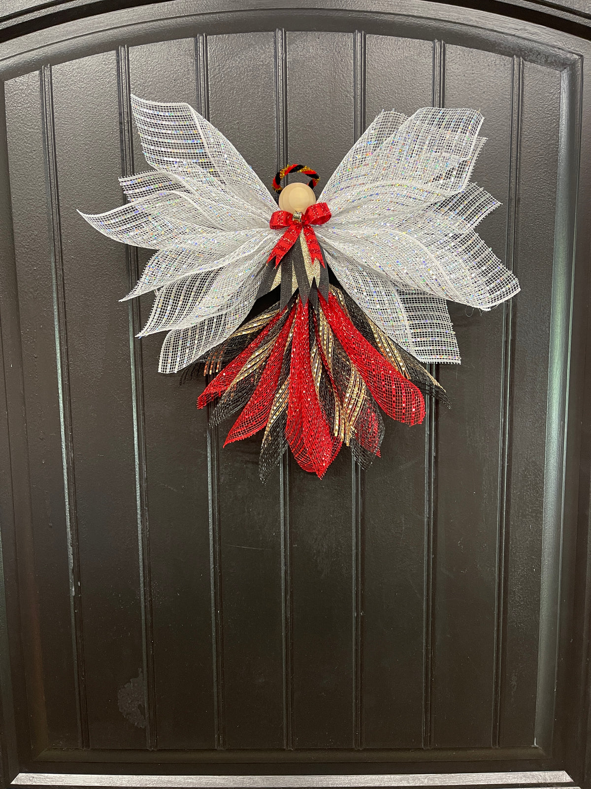 Marine Military Angel Tree Topper, Graveside Memorial, KatsCreationsNMore